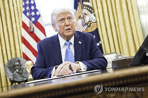 도널드 트럼프 대통령[EPA 연합뉴스]